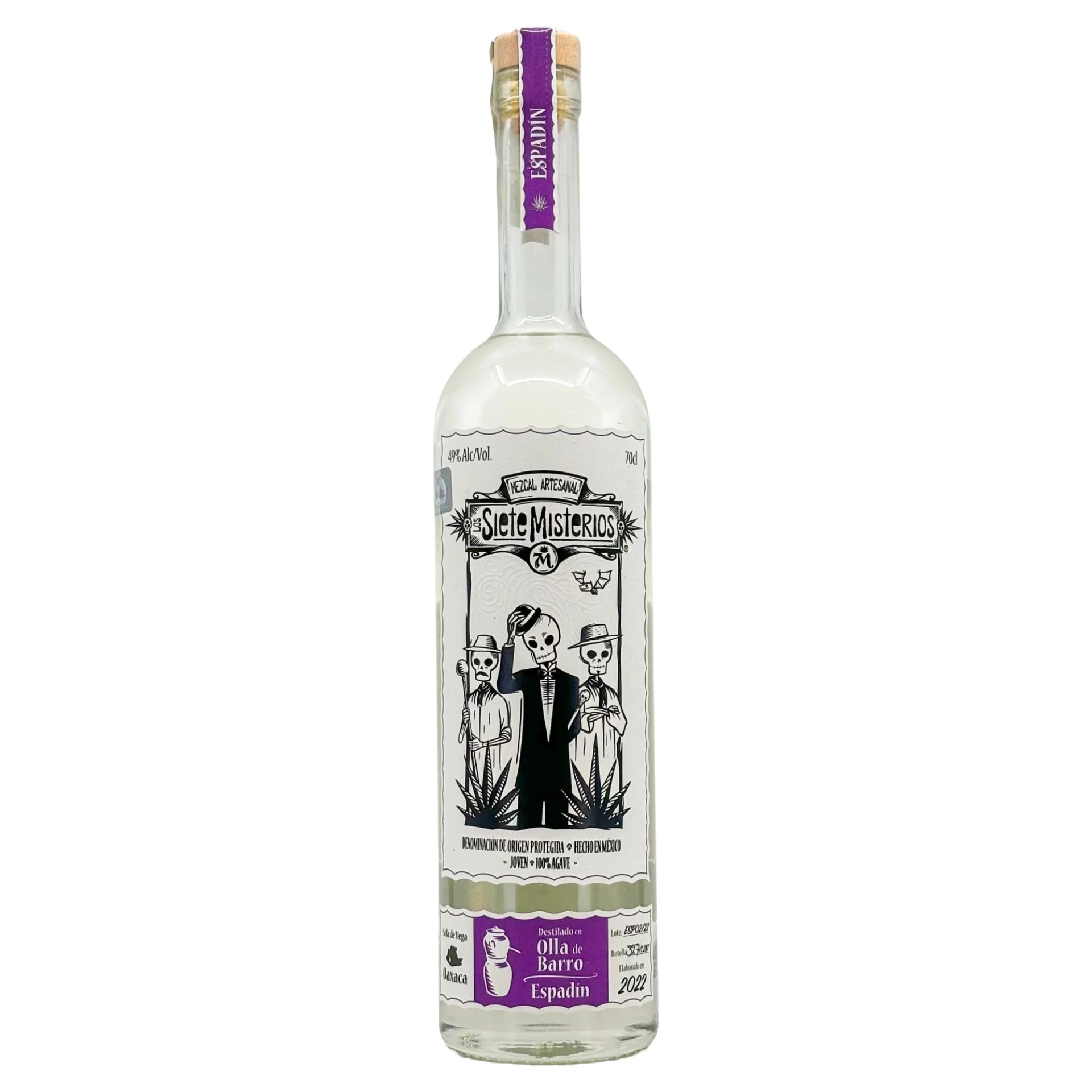 Los Siete Misterios Espadín mezcal (0,7L / 49%)