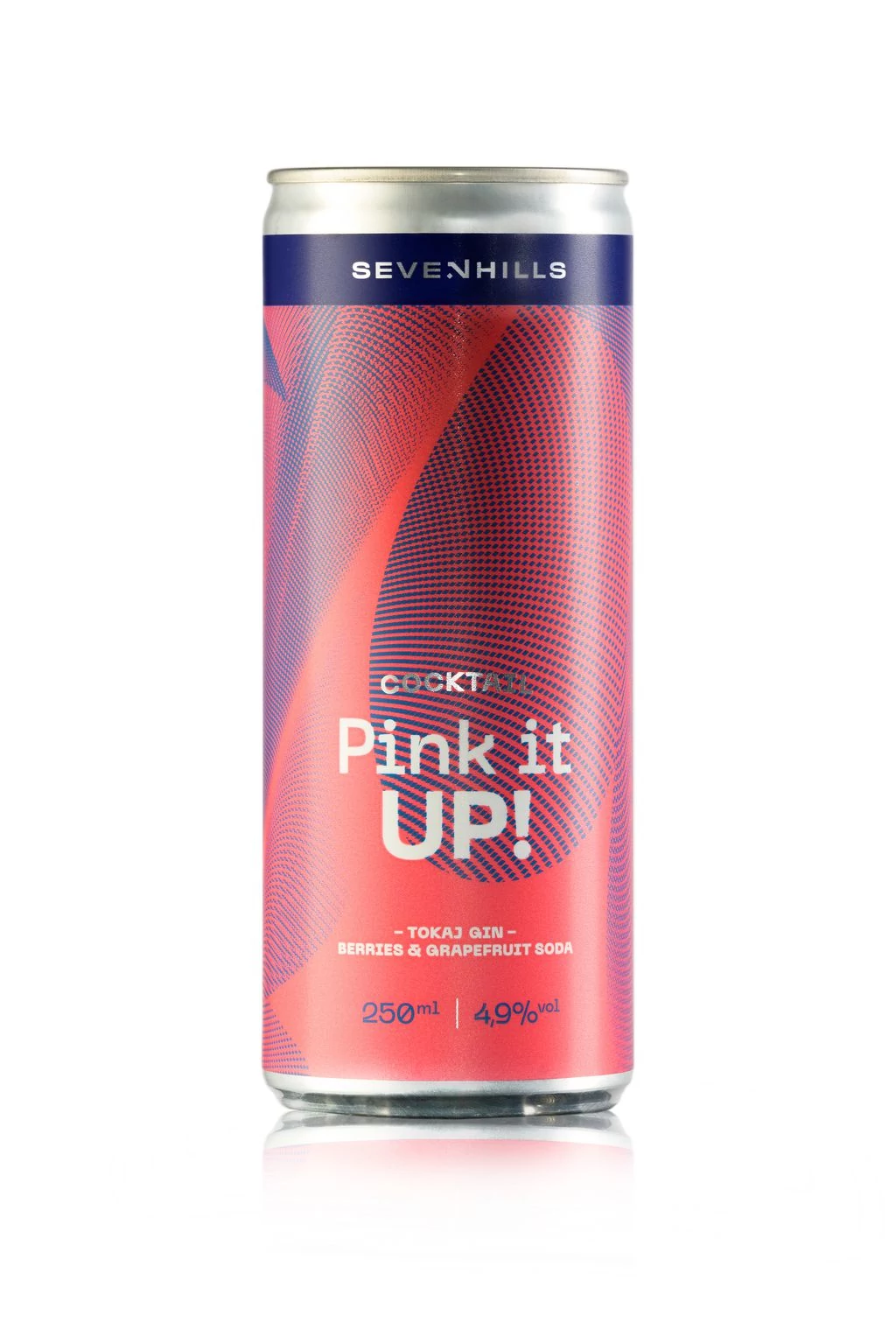 SevenHills Pink it Up cocktail RTD DRS (0,25L / 4,9%)