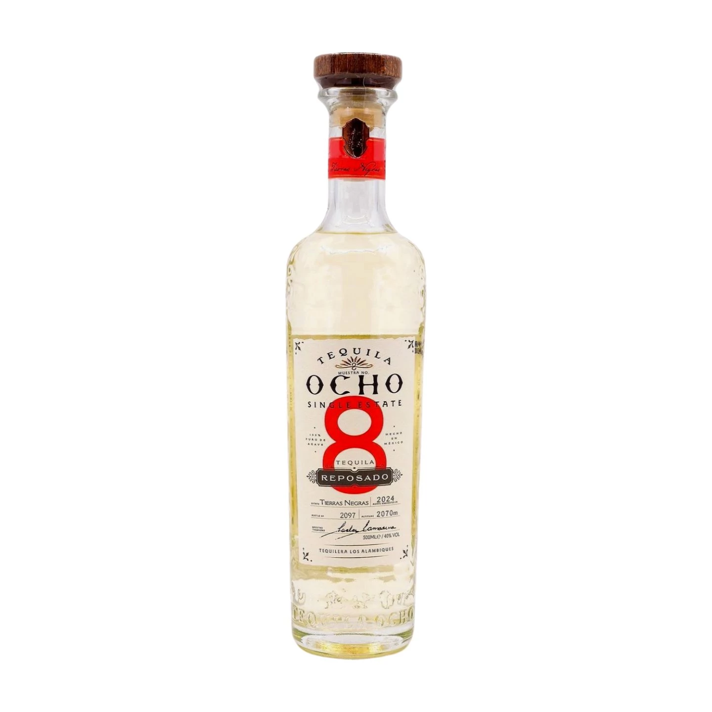 Ocho Reposado tequila (0,5L / 40%)