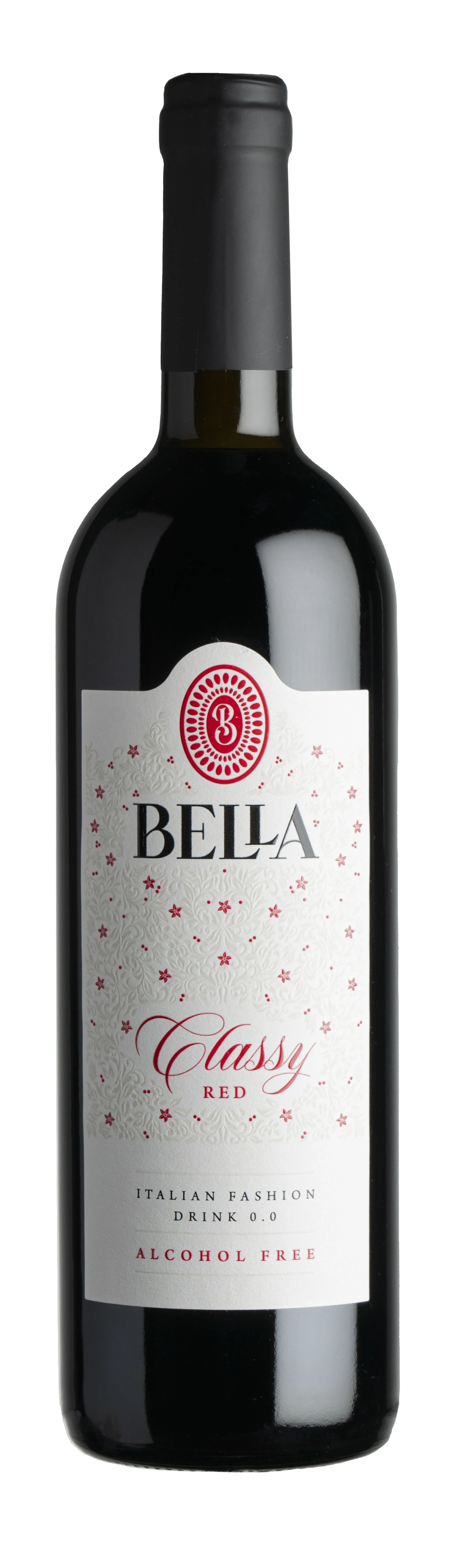 Bella Classy Red alkoholmentes Bor jellegű ital (0,75L / 0,0%)