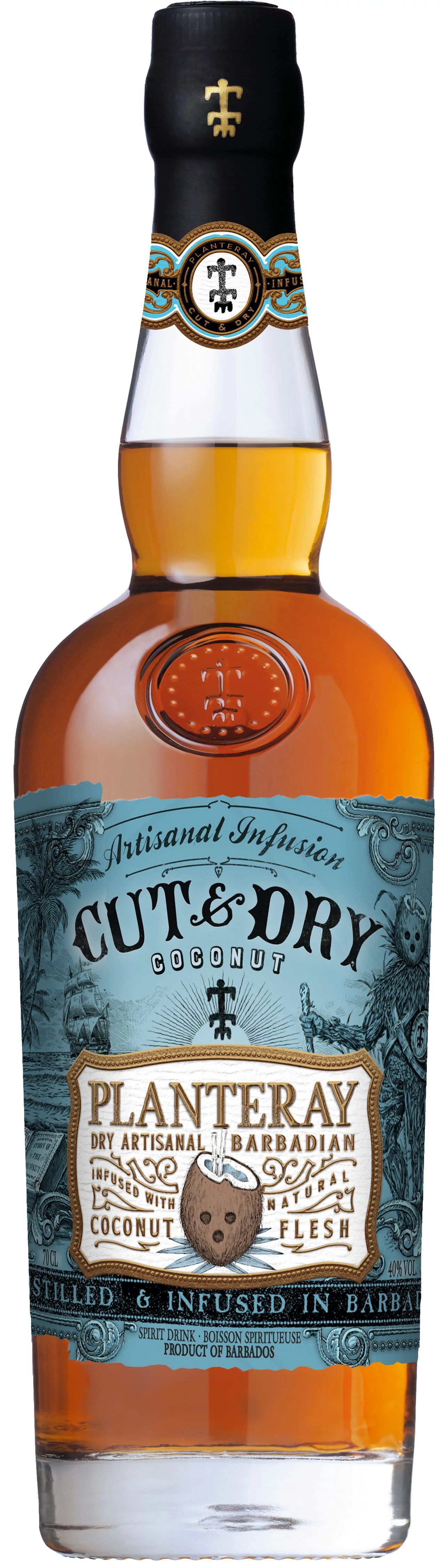 Planteray Cut & Dry rum (0,7L / 40%)