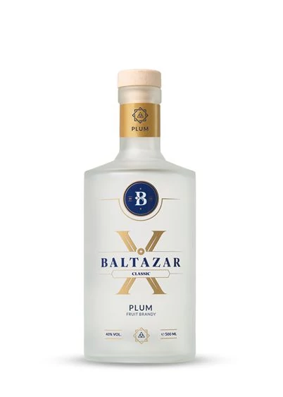 Baltazar Classic Lepotica Szilva pálinka DRS (0,5L / 40%)