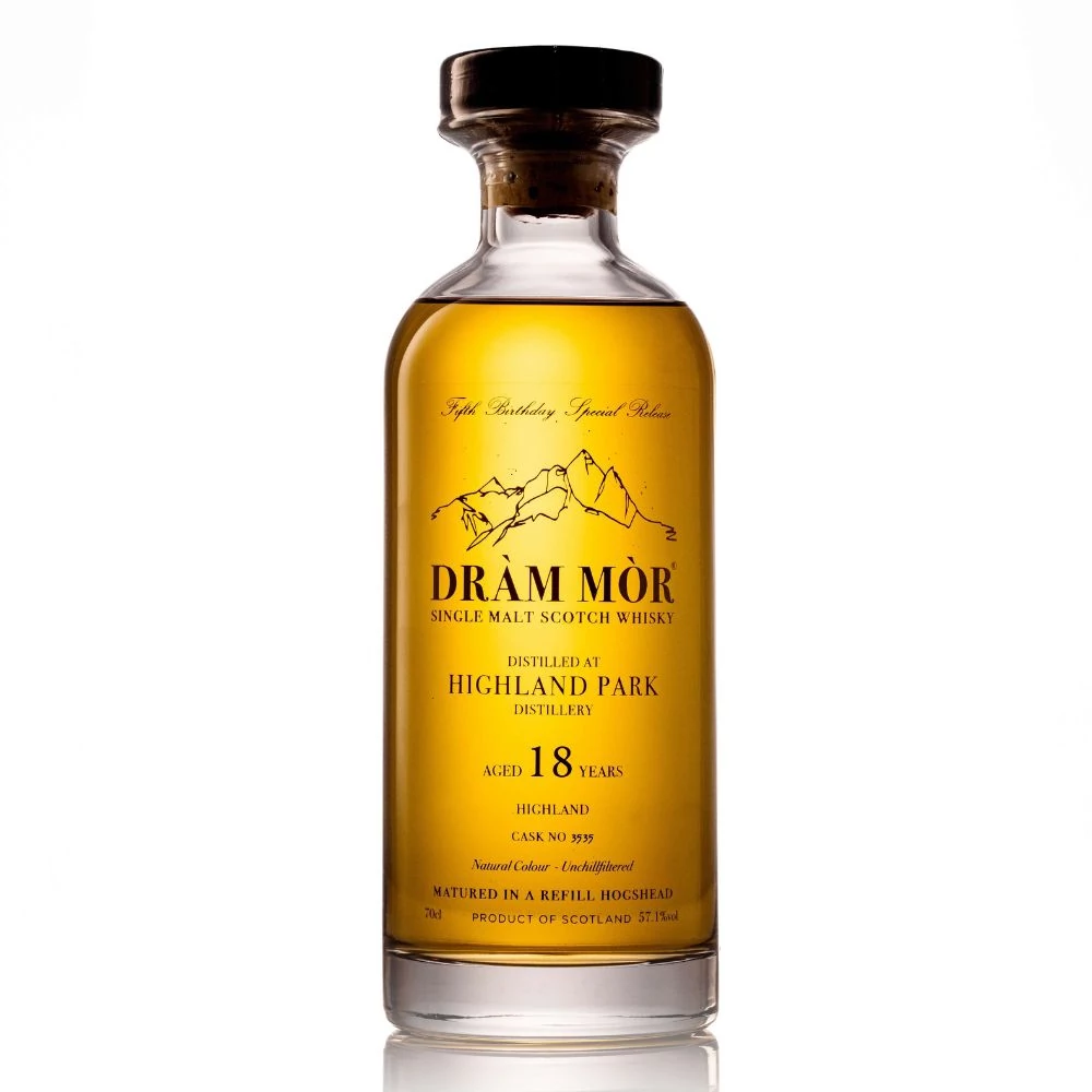 Highland Park 2006 18 éves Dram Mór whisky (0,7L / 57,1%)