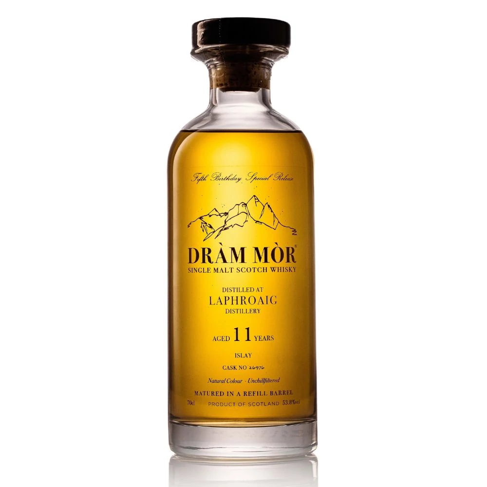 Laphroaig 2013 11 éves Dram Mór whisky (0,7L / 53,8%)