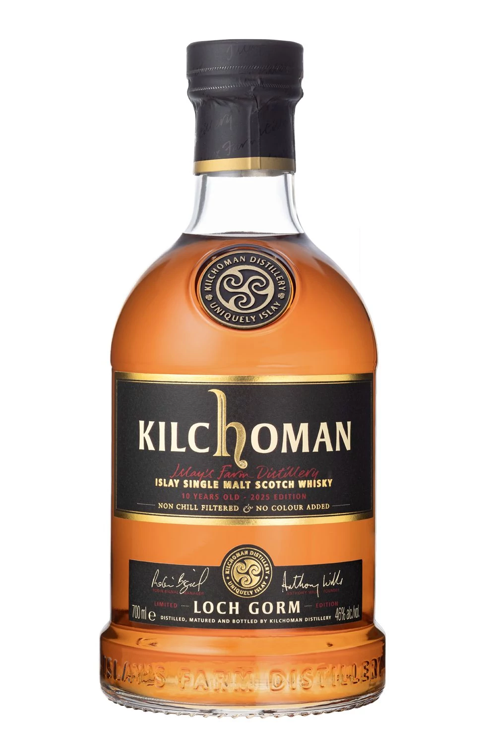 Kilchoman Loch Gorm 2025 10 éves whisky DRS (0,7L / 46%)