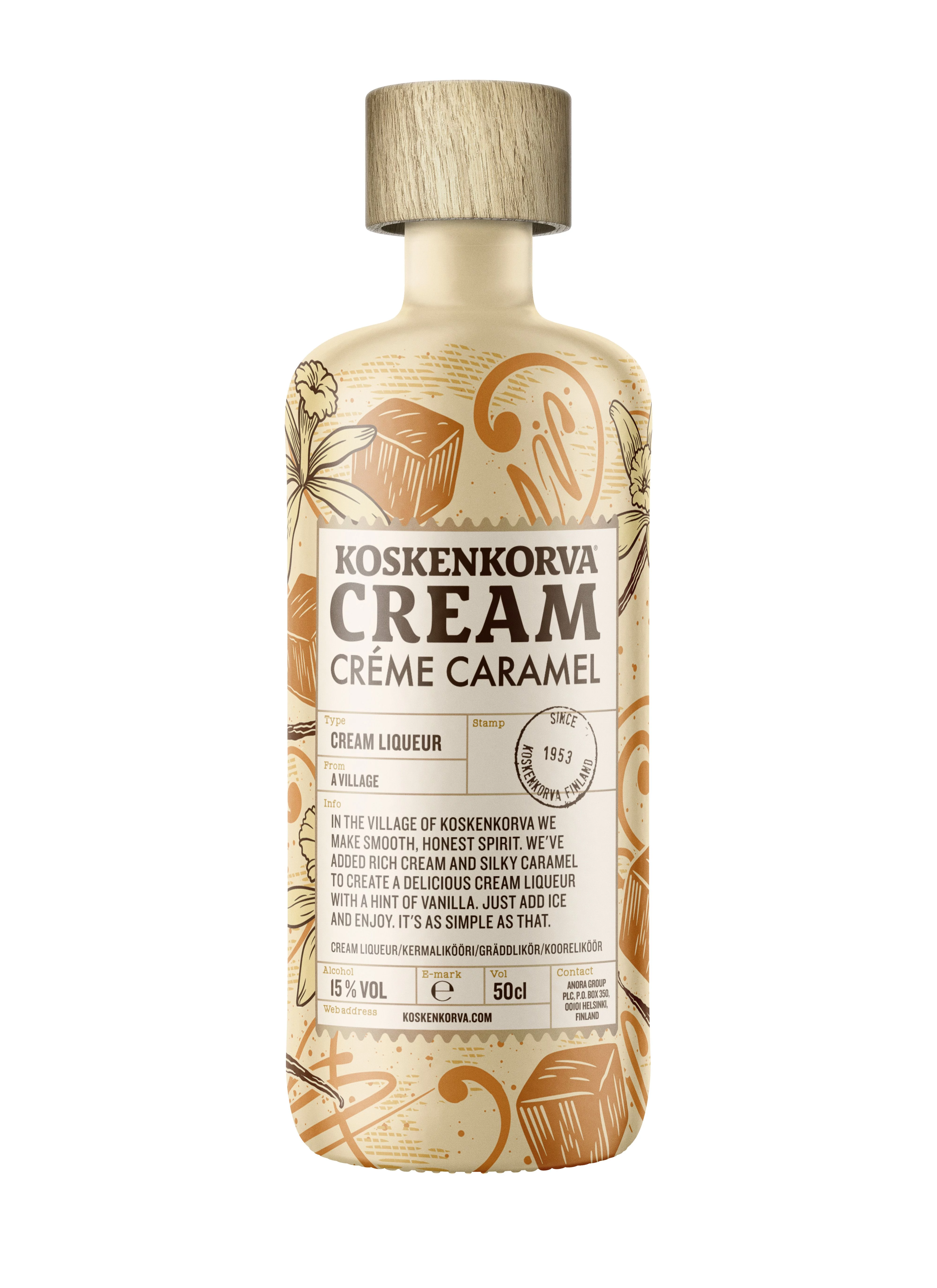 Koskenkorva Creme Caramel likőr (0,5L / 15%)