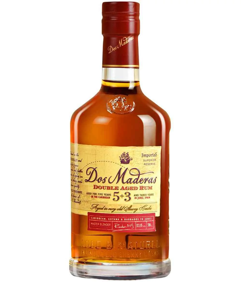 Dos Maderas 5+3 éves Double Aged rum DRS (0,7L / 37,5%)