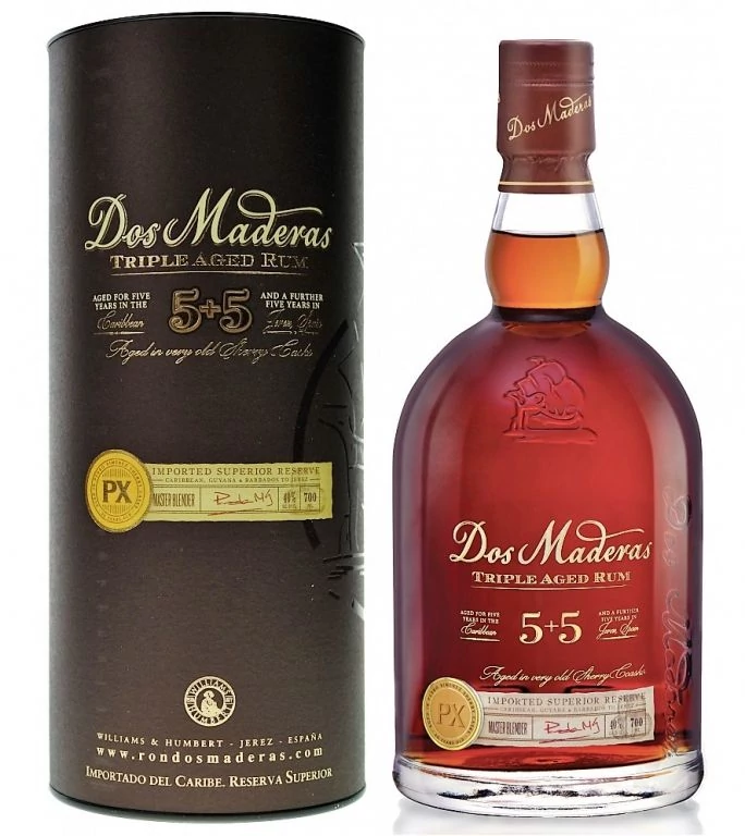 Dos Maderas 5+5 éves rum (0,7L / 40%)