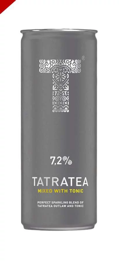 Tatratea Betyáros Tealikőr tonikkal RTD DRS (0,25L/ 7,2 %)