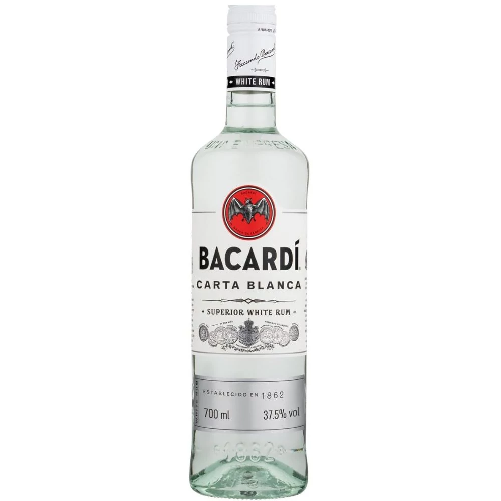 Bacardí Carta Blanca rum (0,7L / 37,5%)