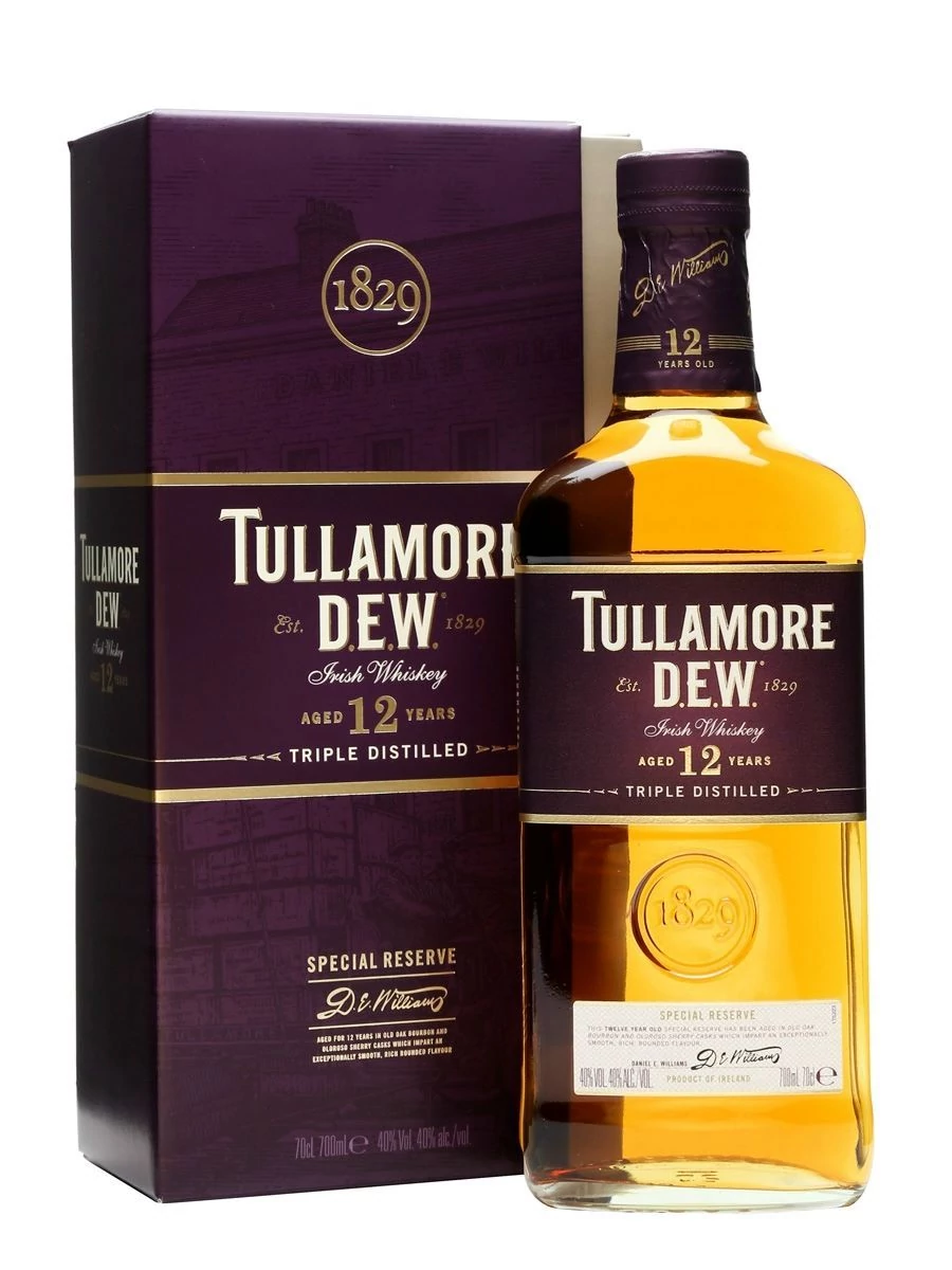 Tullamore Dew 12 éves Special Reserve whiskey DRS (0,7L / 40%)