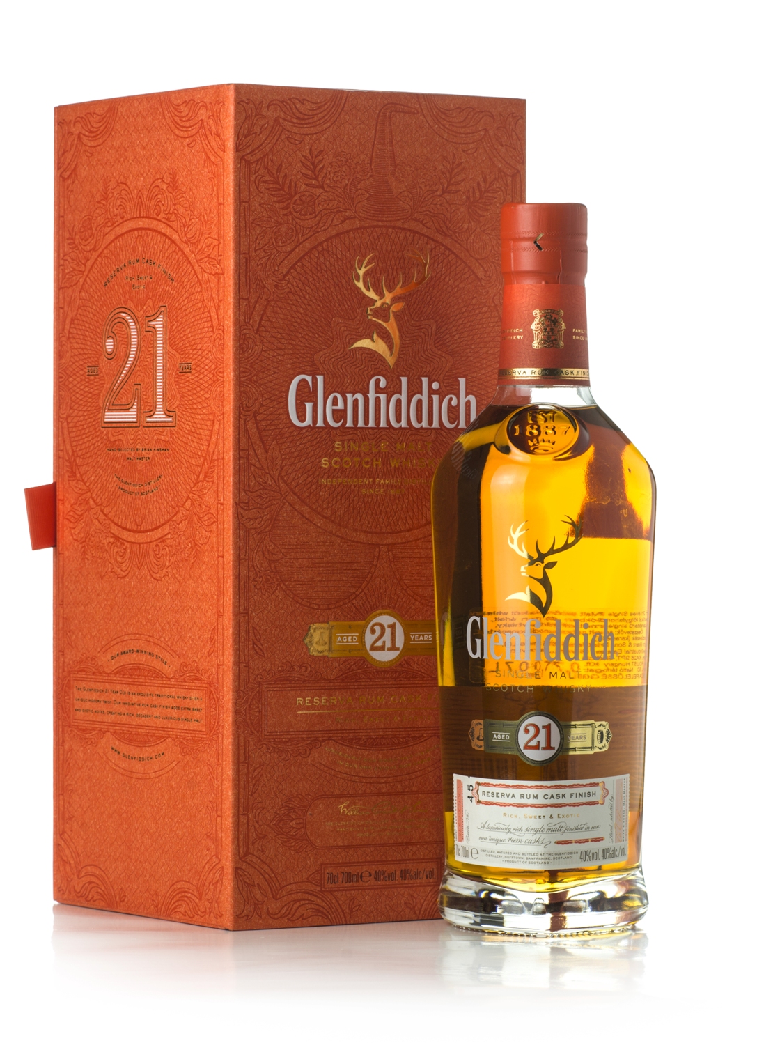 Glenfiddich 21 éves Gran Reserva (0,7L / 40%)