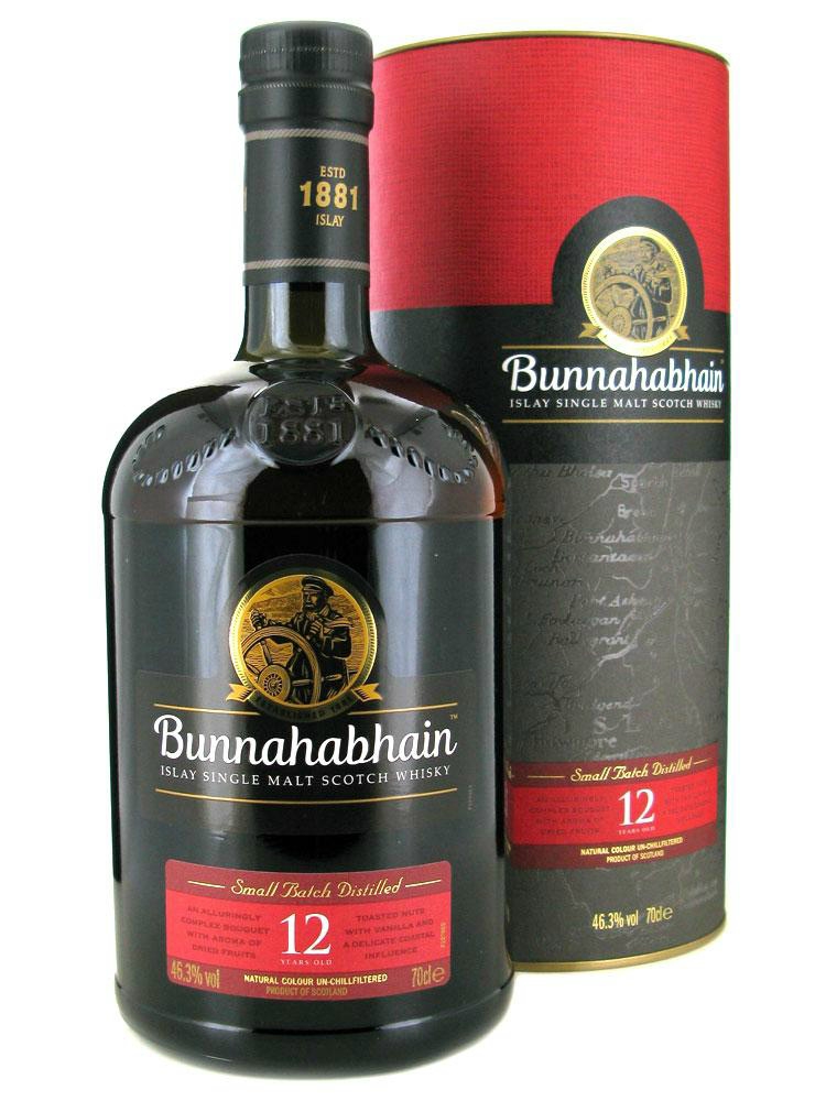 Bunnahabhain 12 éves (0,7L / 46,3%)