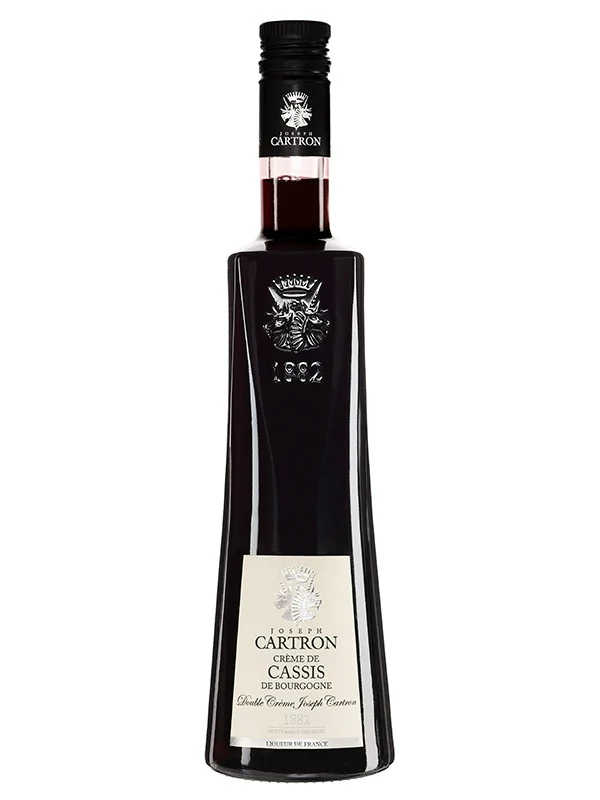 Joseph Cartron Creme de Cassis feketeribizlilikőr DRS (0,7L / 19%)