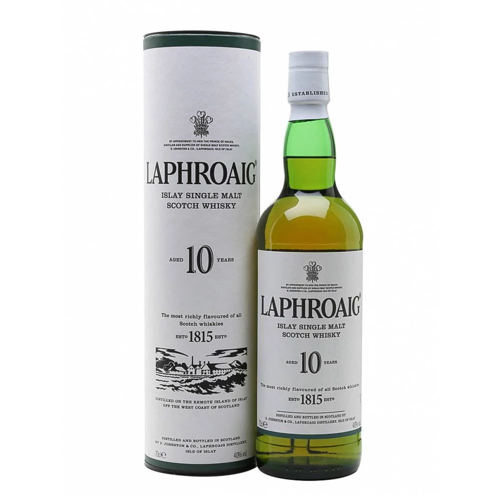 Laphroaig 10 éves whisky DRS (0,7L / 40%)