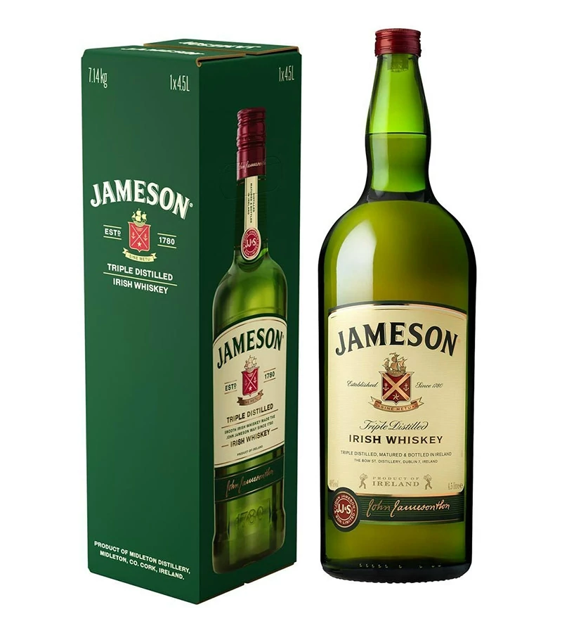 Jameson whiskey (4,5L / 40%)