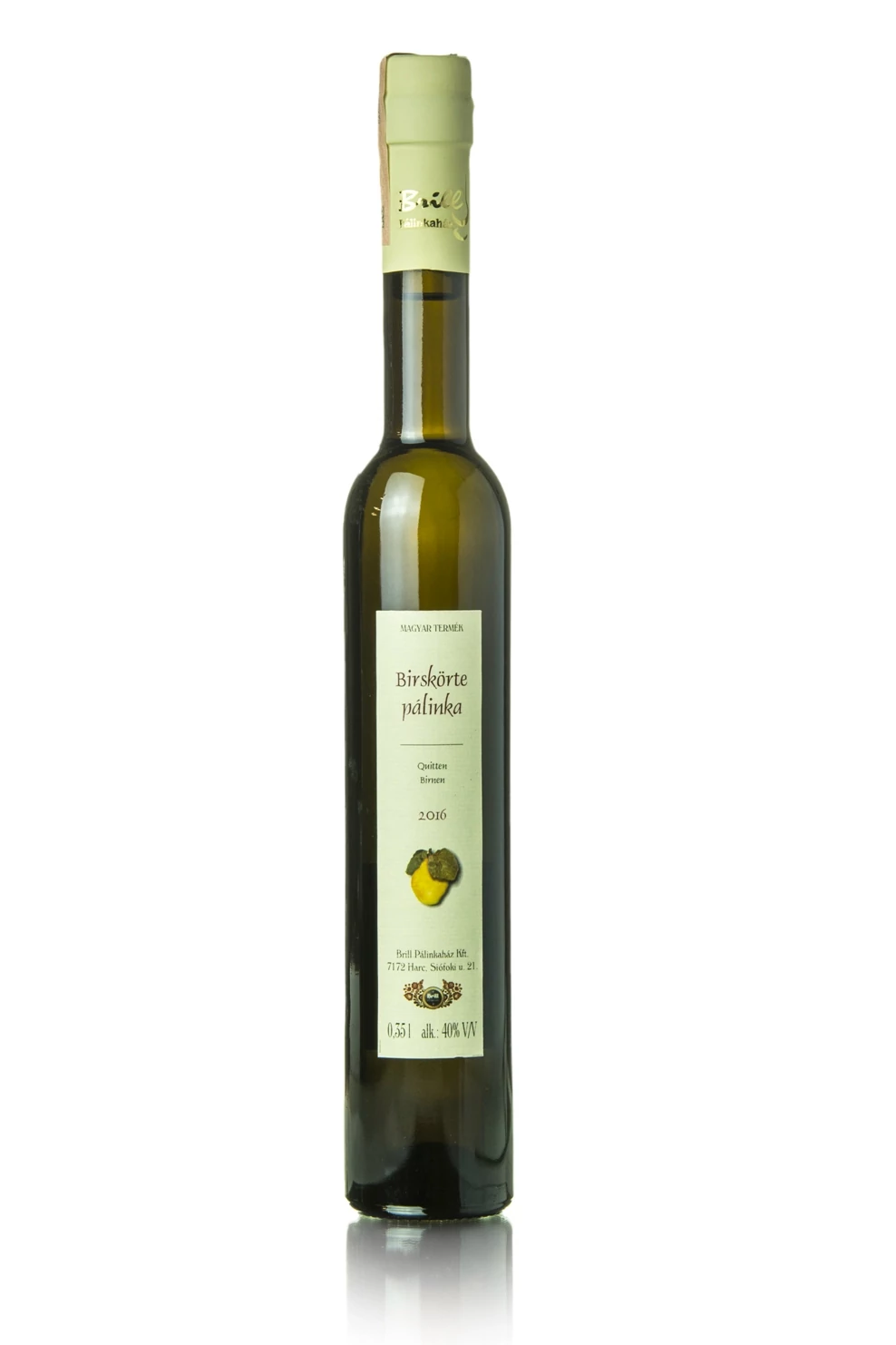 Brill Birskörte pálinka DRS (0,35L / 40%)