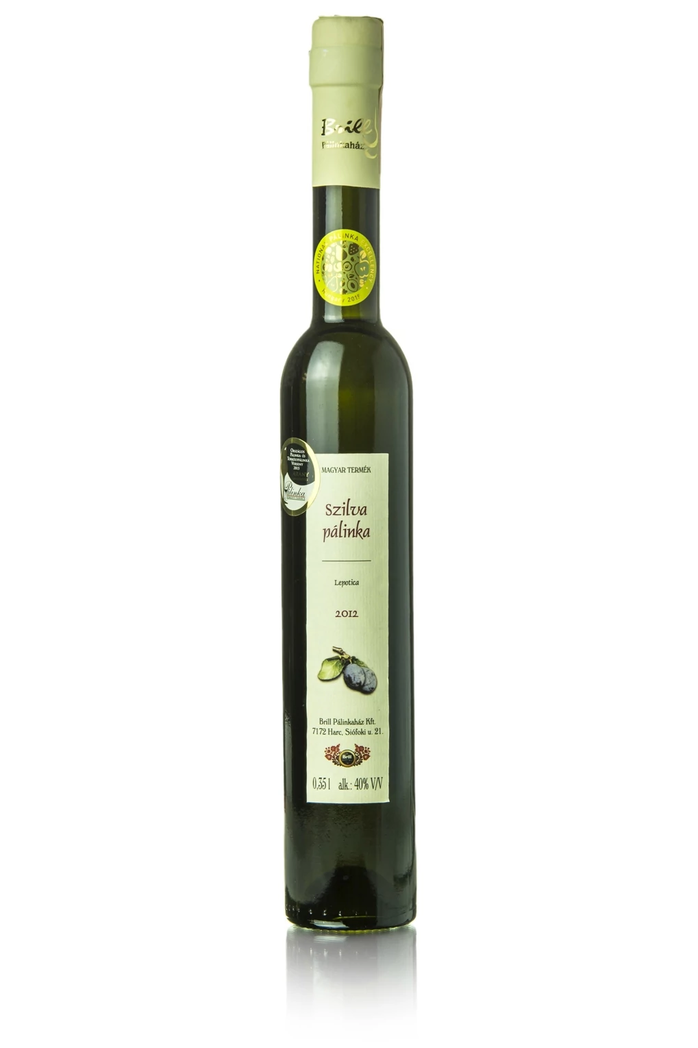 Brill Lepotica Szilvapálinka (0,35L / 40%)