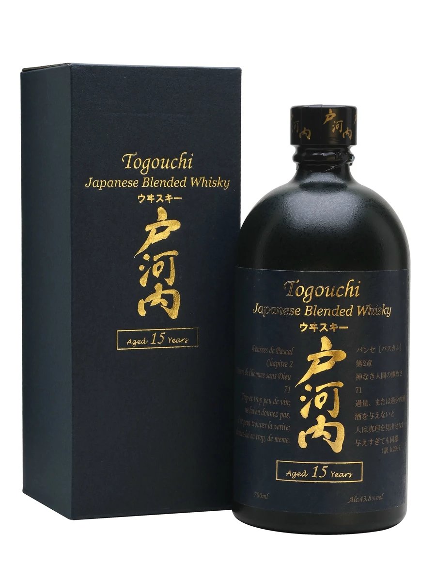 Togouchi 15 éves whisky (0,7L / 43,8%)