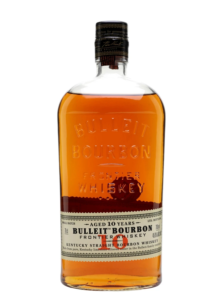 Bulleit Bourbon 10 éves whiskey DRS (0,7L / 45,6%)