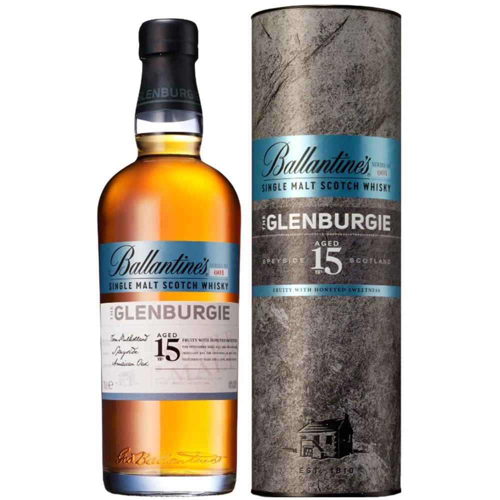 Ballantine's Glenburgie 15 éves whisky (0,7L / 40%)