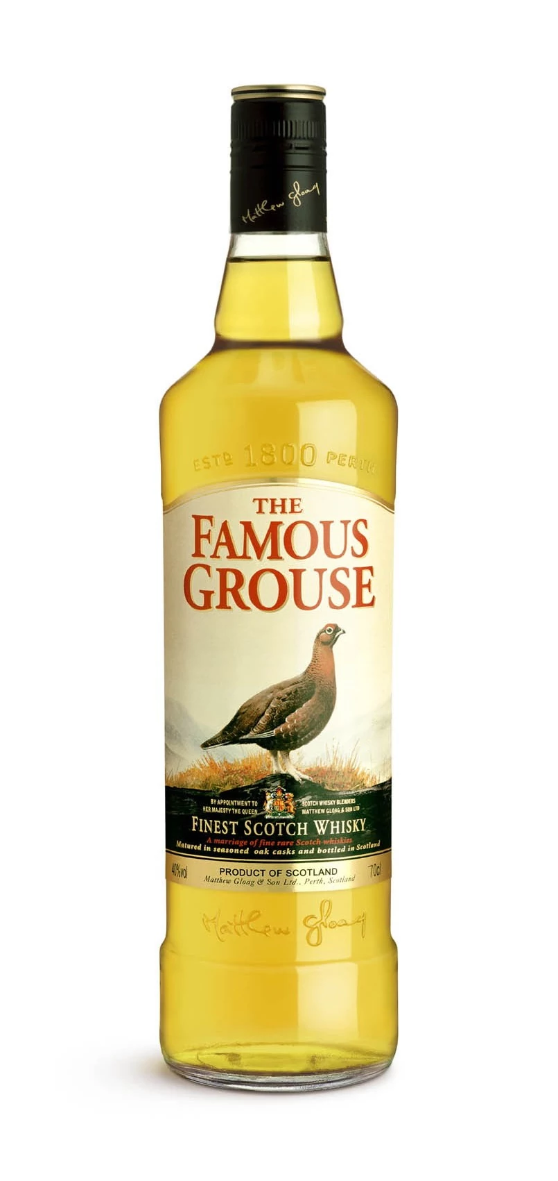 Famous Grouse whisky DRS (0,7L / 40%)