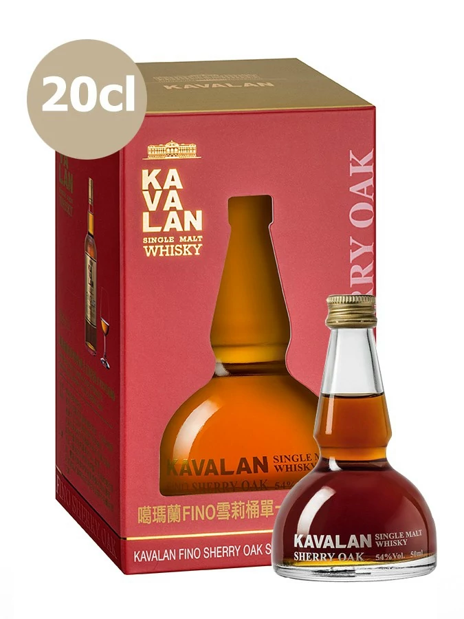Kavalan Fino Sherry Oak whisky (0,2L / 54%)
