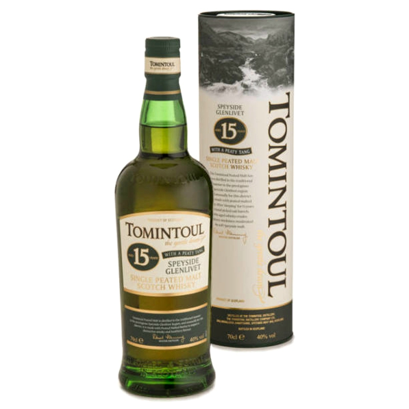 Tomintoul Peaty Tang 15 éves (0,7L / 40%)