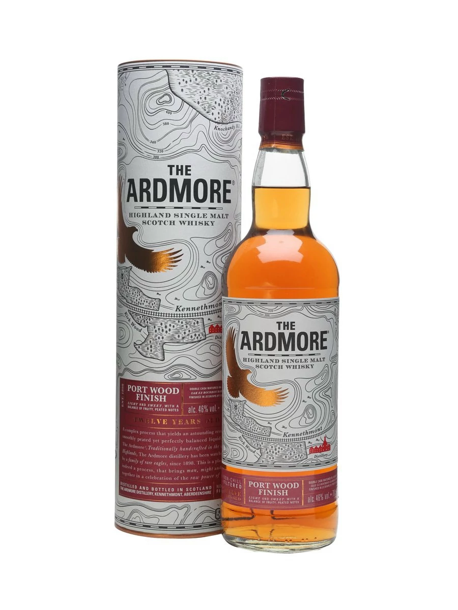 Ardmore 12 éves Portwood Finish whisky (0,7L / 46%)