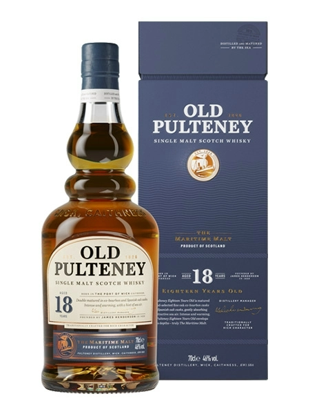 Old Pulteney 18 éves (0,7L / 46%)