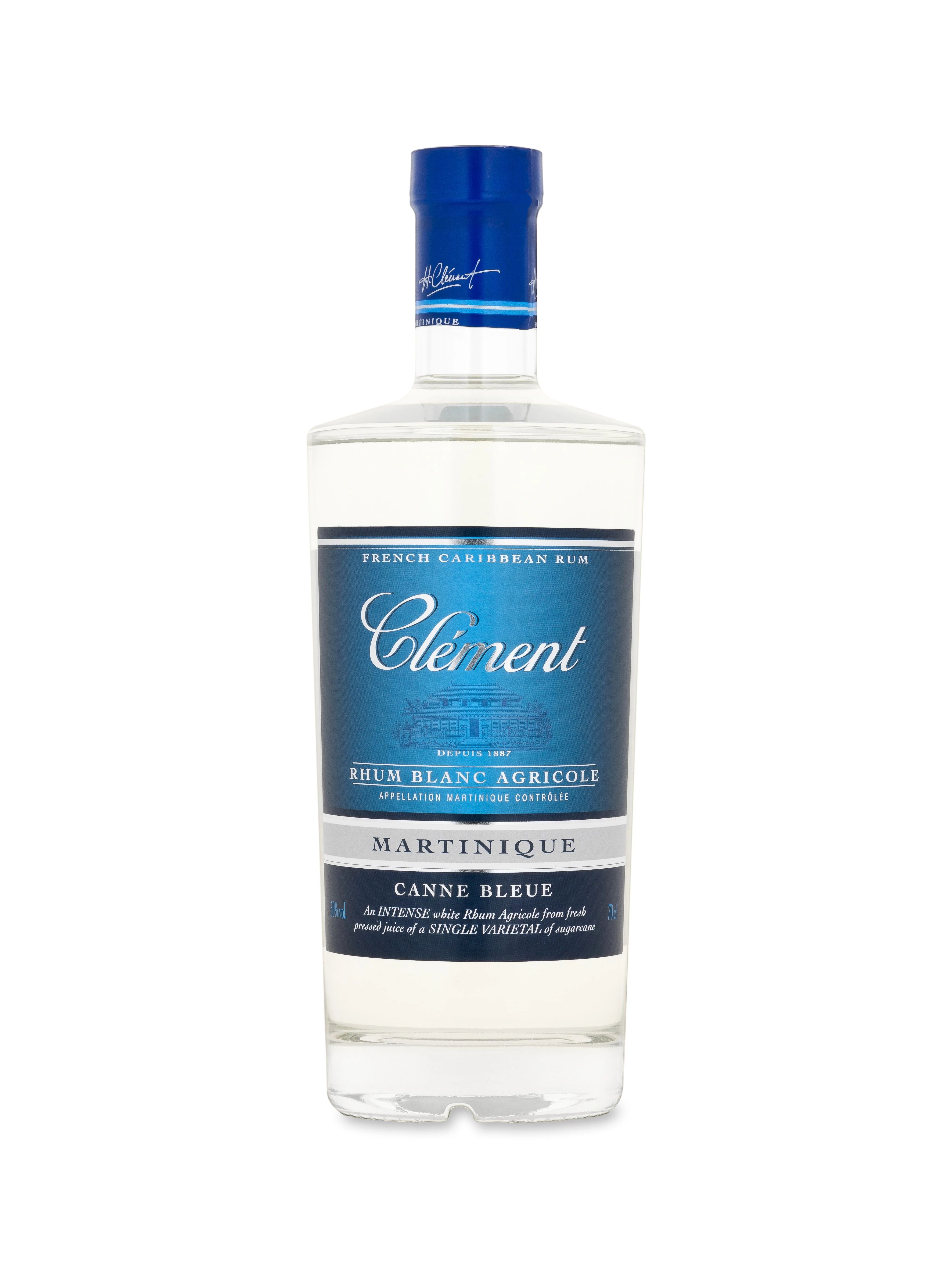 Clement Bleue Canne rum (0,7L / 50%)