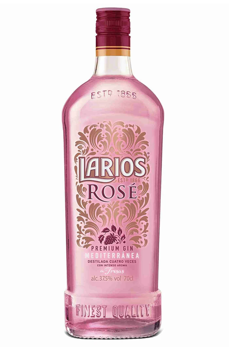 Larios Rosé gin DRS (0,7L / 37,5%)