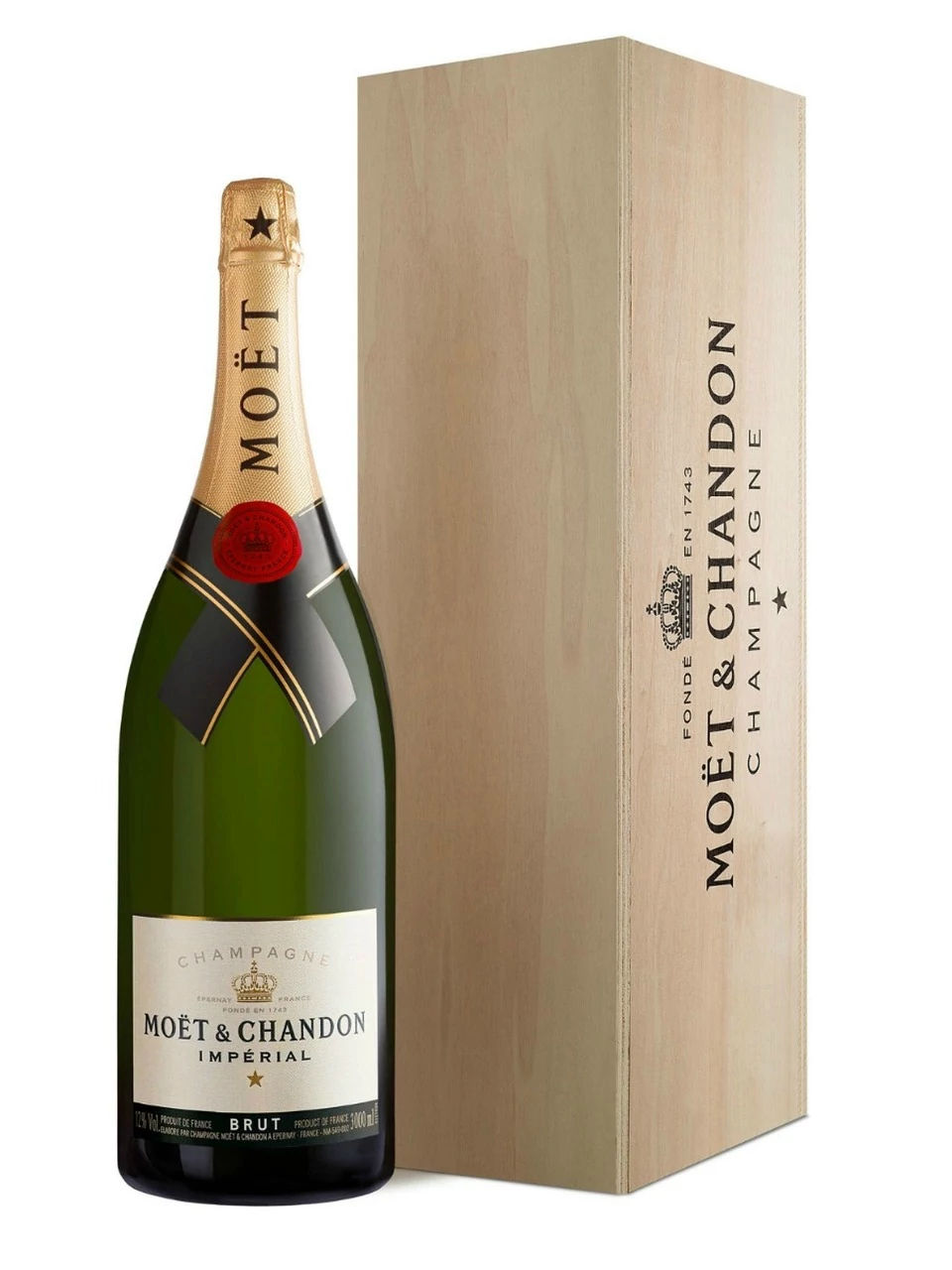 Moët & Chandon Brut Impérial (3L) Jeroboam fadobozban