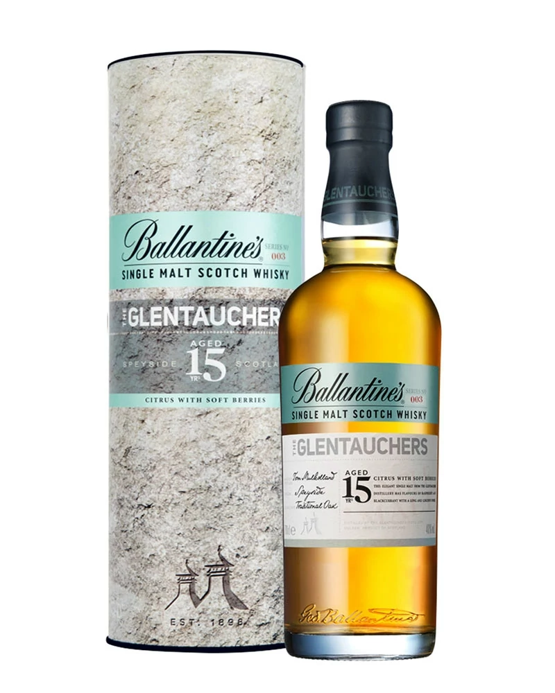 Ballantine's Glentauchers 15 éves whisky (0,7L / 40%)