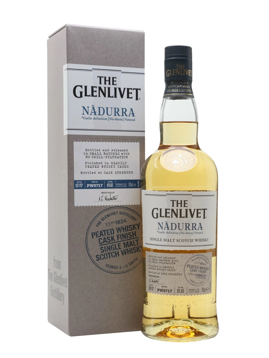 The Glenlivet Nádurra Peated Whisky Cask Finish whisky (0,7L / 61,8%)