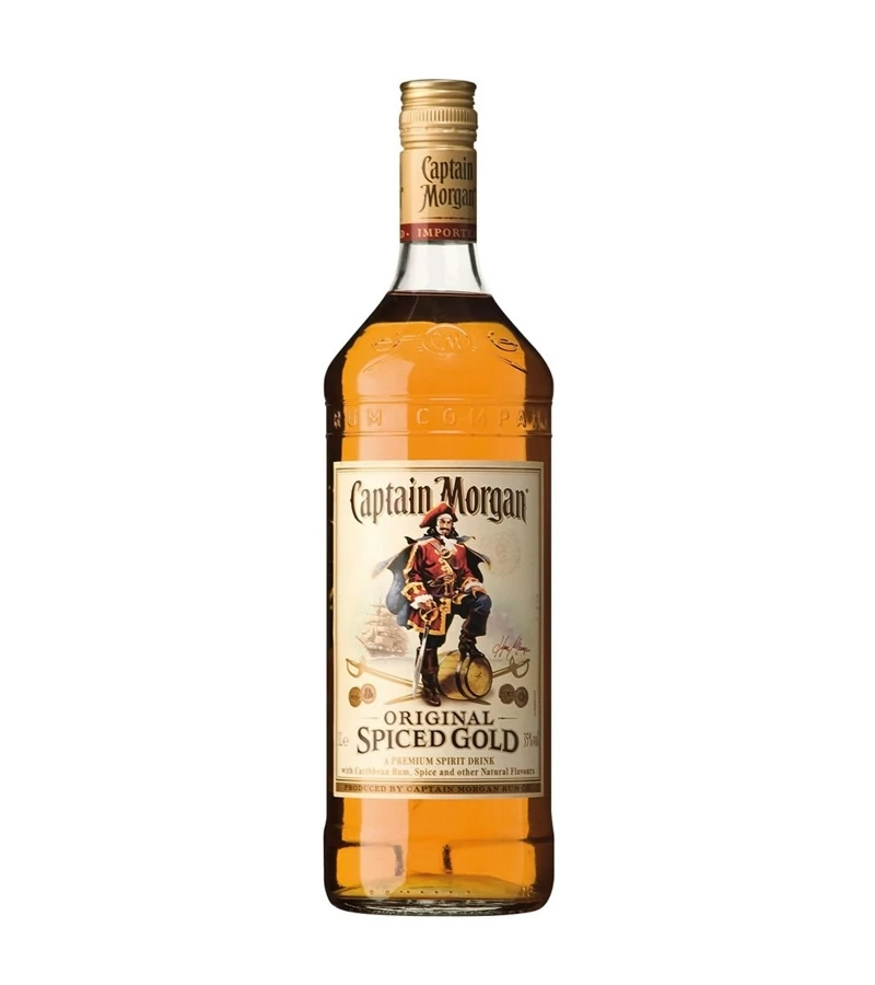 Captain Morgan Spiced Gold rum DRS (1L / 35%)