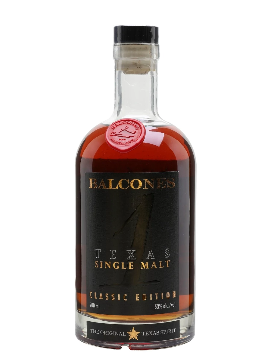 Balcones Texas Single Malt whiskey (0,7L / 53%)