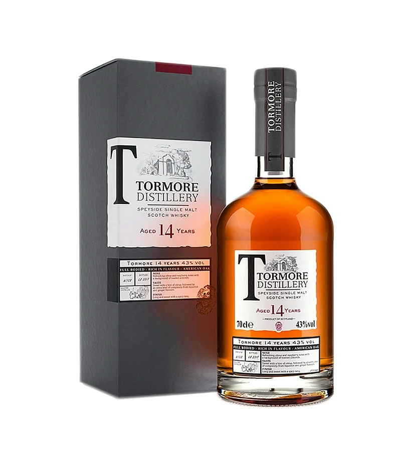 Tormore 14 éves whisky (0,7L / 43%)