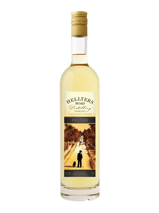 Hellyers Road Peated whisky (0,7L / 46,2%)