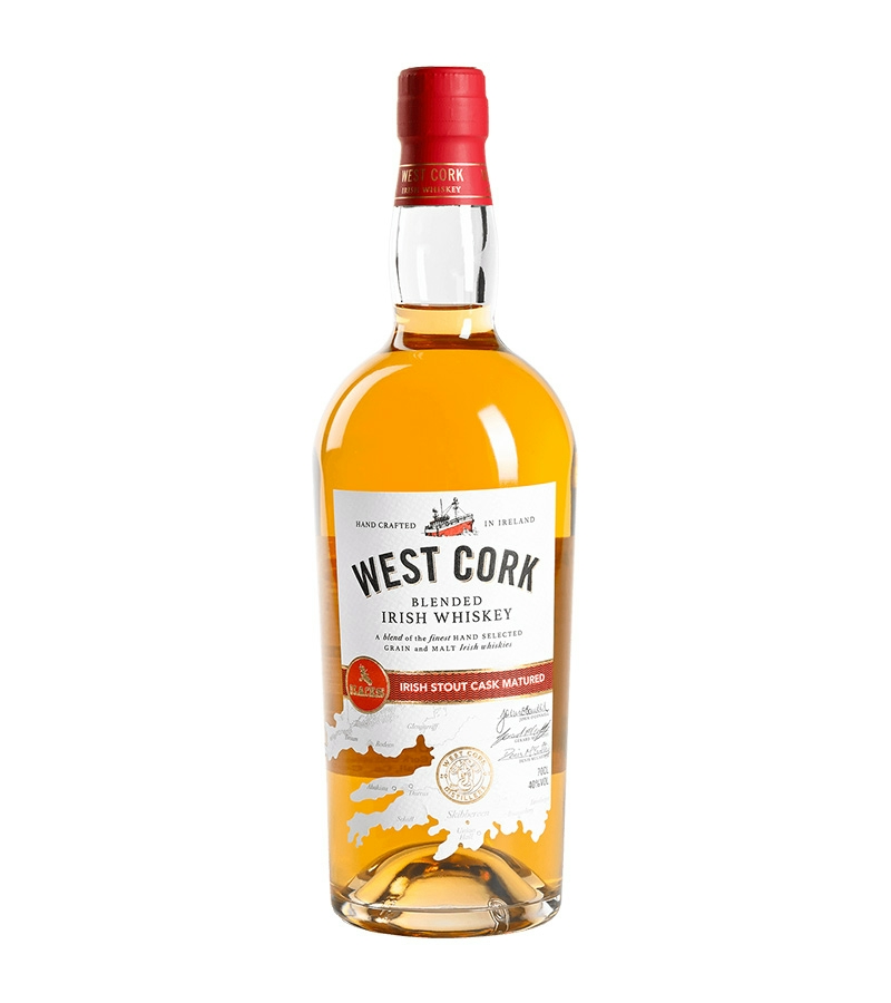 West Cork Stout Cask Irish Whiskey (0,7L / 40%)