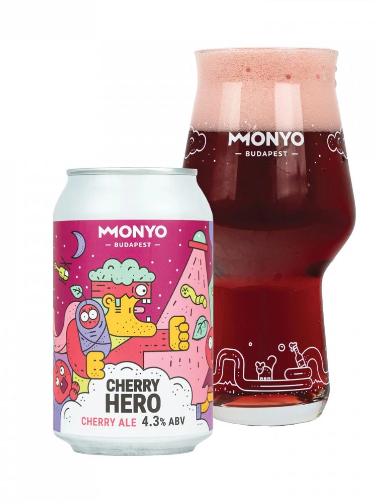 Monyo Cherry Hero ale DRS (0,33L / 4,3%)