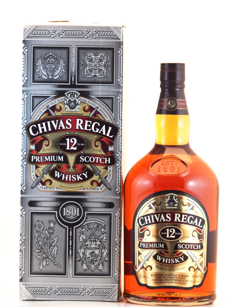 Chivas Regal 12 éves (4,5 L / 40%)