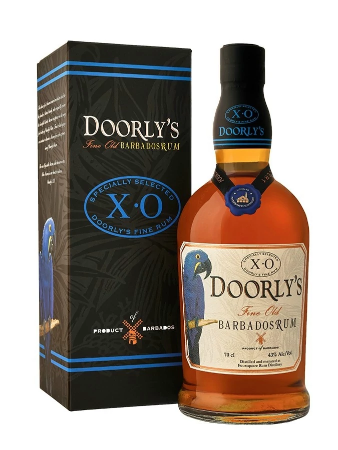 Doorlys XO Fine Old Barbados rum DRS (0,7L / 43%)