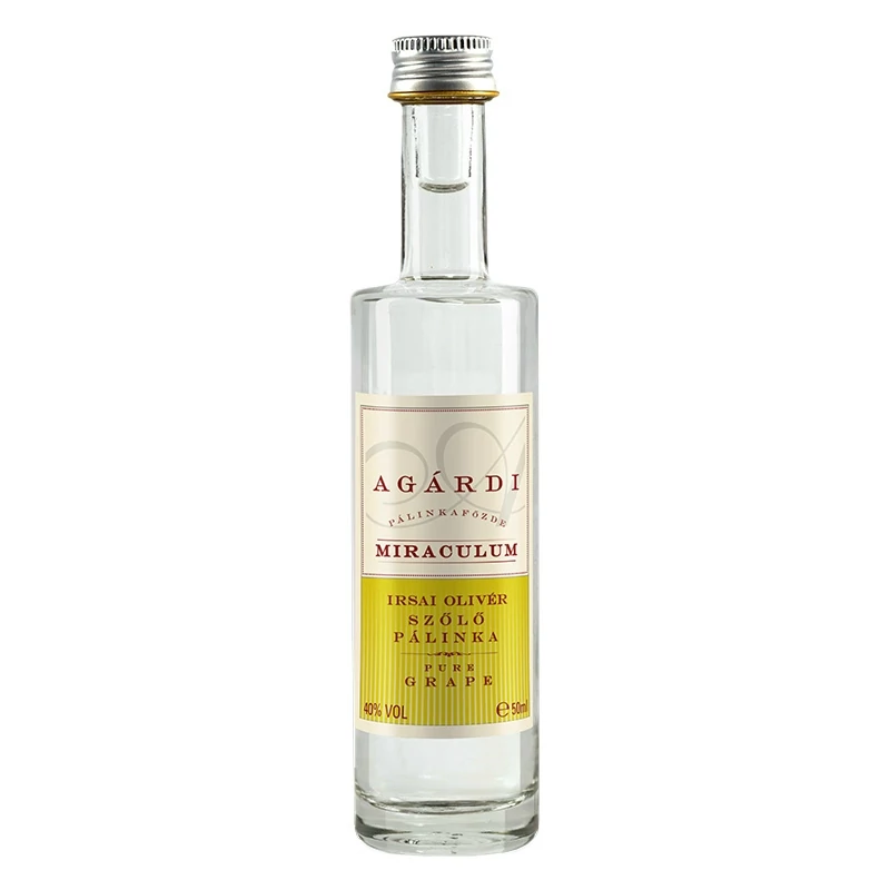 Agárdi Miraculum Irsai Olivér szőlőpálinka mini (0,05L / 40%)