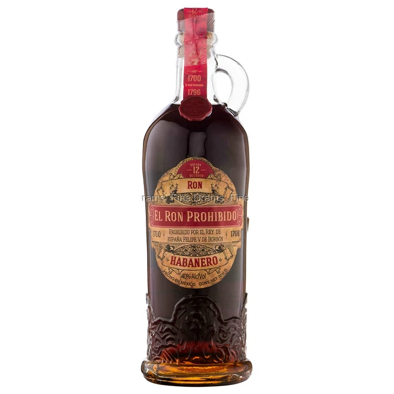 El Ron Prohibido Habanero 12 éves rum (0,7L / 40%)