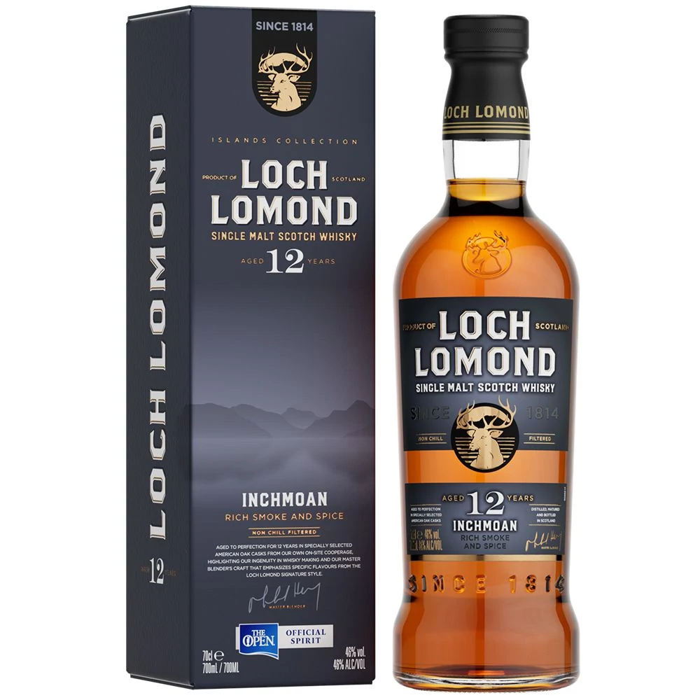 Loch Lomond 12 éves Inchmoan whisky (0,7L / 46%)