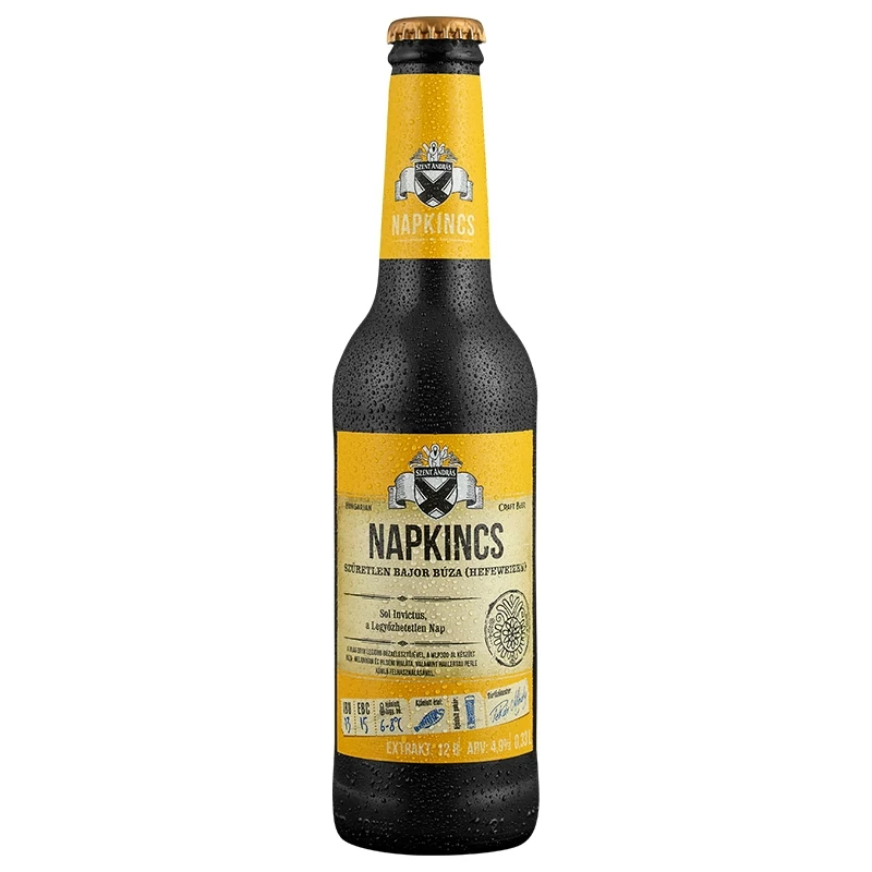 Szent András Napkincs búzasör DRS (0,33L / 4,9%)
