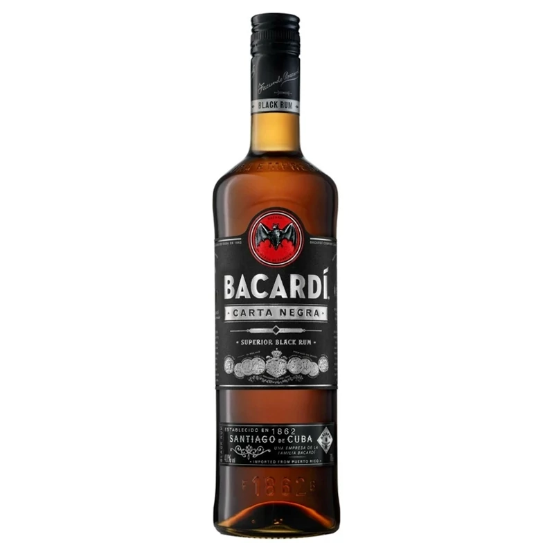 Bacardí Carta Negra rum (0,7L / 37,5%)