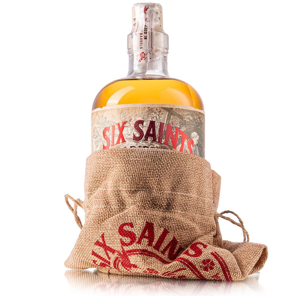 Six Saints rum vászontáskában (0,7L / 41,7%)